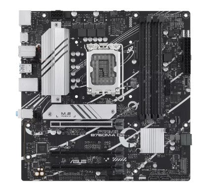 Tarjeta Madre ASUS PRIME B760M-A D4 - Matx, Intel, LGA 1700, Intel® de 13a y de 12a ge, PCIe 4.0 M.2, DisplayPort, Dual HDMI®, SATA 6 Gbps, USB 3.2 de 1.ª Gen Tarjeta Madre ASUS PRIME B760M-A D4 - Matx, Intel, LGA 1700, Intel® de 13a y de 12a ge, PCIe 4.0 M.2, DisplayPort, Dual HDMI®, SATA 6 Gbps, USB 3.2 de 1.ª Gen